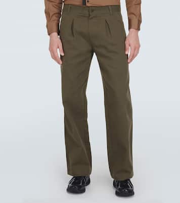 Boot cotton twill cargo pants | GR10K