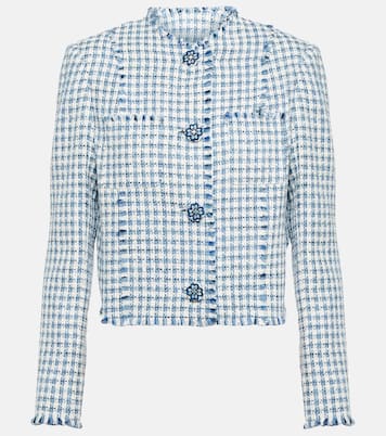 Checked bouclé jacket | Etro