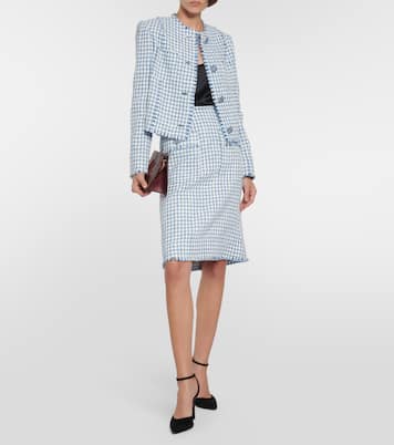 Checked bouclé jacket | Etro