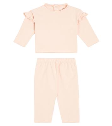 Bebé - set de top y leggings en mezcla de algodón | Il Gufo