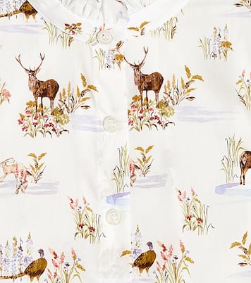 Printed cotton blouse | Paade Mode