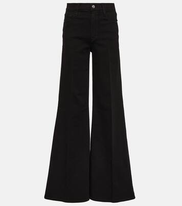 Le Palazzo high-rise flared jeans | Frame