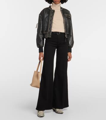 Le Palazzo high-rise flared jeans | Frame