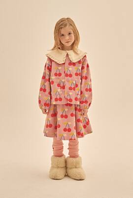 Printed corduroy skirt | Jellymallow