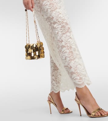 Off-shoulder lace maxi dress | Rabanne