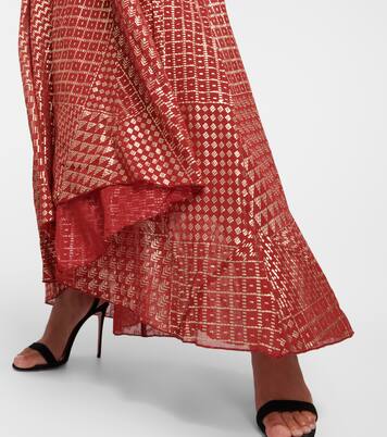 Bedruckte Robe Samira | Rixo