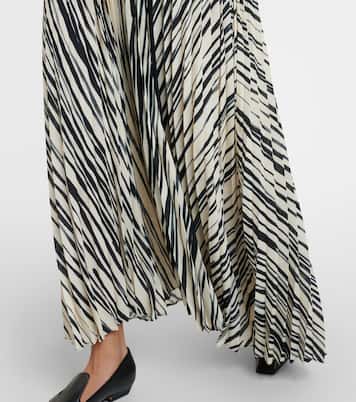 Bedrucktes Maxikleid Frida aus Chiffon | Proenza Schouler