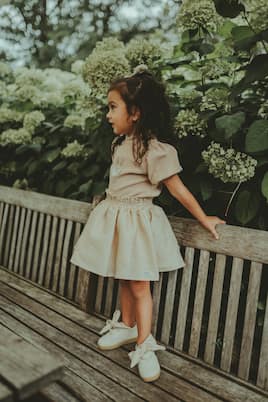 Diedee embroidered skirt | Donsje