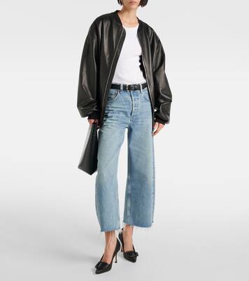 Mid-Rise Cropped Wide-Leg Jeans Ayla | Citizens of Humanity