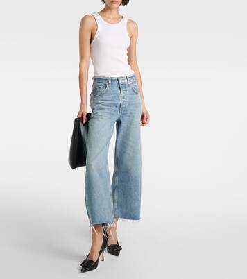Mid-Rise Cropped Wide-Leg Jeans Ayla | Citizens of Humanity