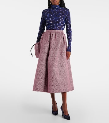 Midirock Soni aus Jacquard | Dries Van Noten