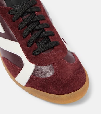 Sneakers Track in pelle con suede | Proenza Schouler