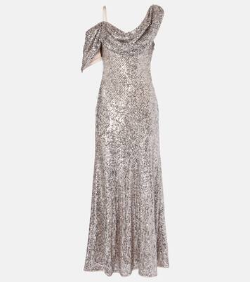 Robe longue Joaquin à sequins | Diane von Furstenberg