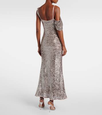 Robe longue Joaquin à sequins | Diane von Furstenberg