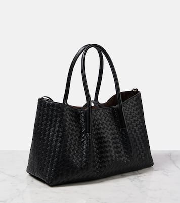 New Tote Intrecciato L号皮革托特包 | Bottega Veneta