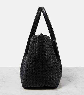 New Tote Intrecciato L号皮革托特包 | Bottega Veneta