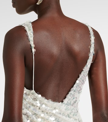 Minikleid Opaline mit Pailletten und Spitze | Christopher Esber