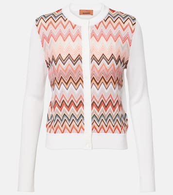 Cardigan mit Häkelstrick | Missoni