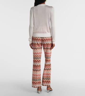 Cardigan mit Häkelstrick | Missoni