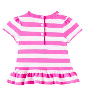 Baby Polo Bear striped cotton dress | Polo Ralph Lauren Kids