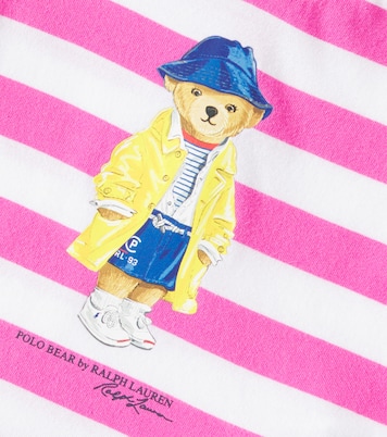 Baby Polo Bear striped cotton dress | Polo Ralph Lauren Kids