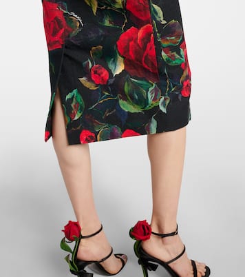 Floral pencil skirt | Dolce&Gabbana