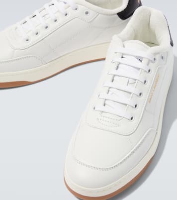 SL/61 Logo皮革低帮运动鞋 | Saint Laurent