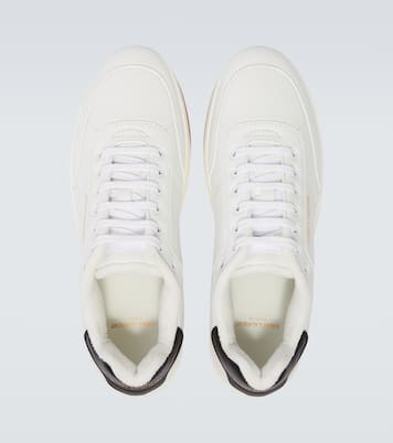 SL/61 Logo皮革低帮运动鞋 | Saint Laurent