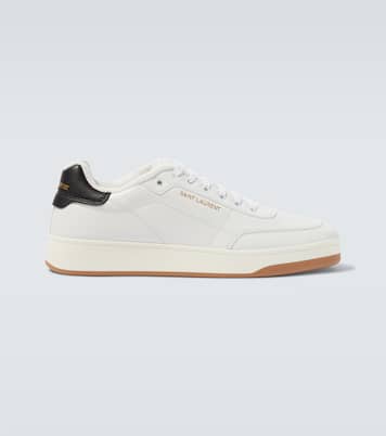 SL/61 Logo皮革低帮运动鞋 | Saint Laurent