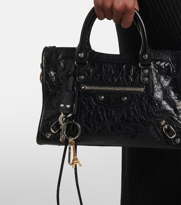 Porte-clés Le City Charm Eiffel en cuir | Balenciaga