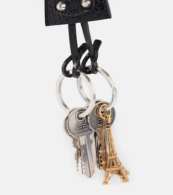 Porte-clés Le City Charm Eiffel en cuir | Balenciaga