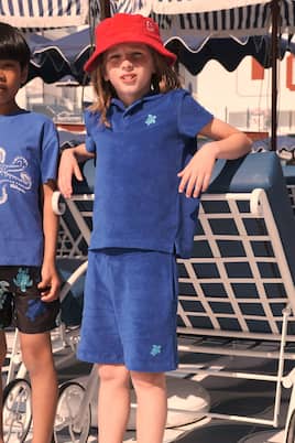 Polo Gill in spugna di cotone | Vilebrequin Kids