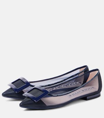 Gommettine mesh ballet flats | Roger Vivier