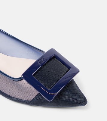 Gommettine mesh ballet flats | Roger Vivier