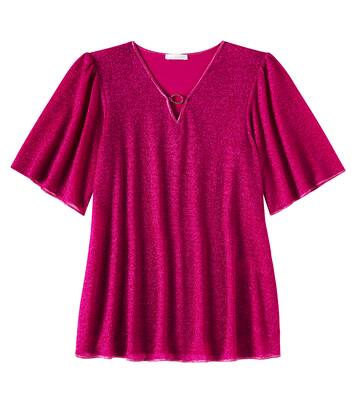 Lumière lamé beach dress | Oséree Kids