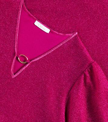 Lumière lamé beach dress | Oséree Kids