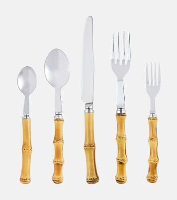Bamboo 5-piece flatware set | Les-Ottomans