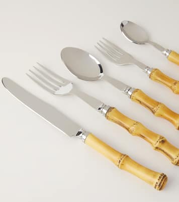 Bamboo 5-piece flatware set | Les-Ottomans