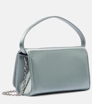 Clutch Pilgrim Micro aus Satin | Roger Vivier