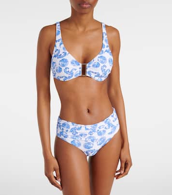 Haut de bikini Bel Air imprimé | Melissa Odabash