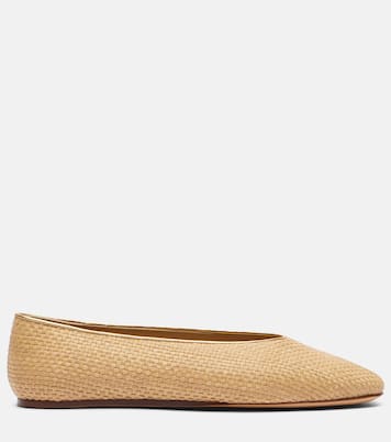 Ballerinas Regency aus Raffiabast | Le Monde Béryl