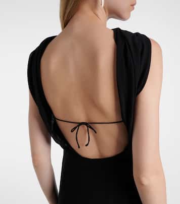 Reverse draped silk gown | Christopher Esber