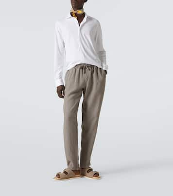 Pantalon Bonifacio en lin | Fedeli