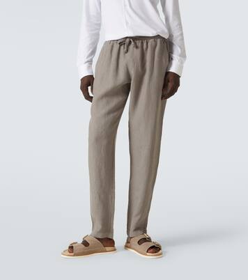 Pantalon Bonifacio en lin | Fedeli