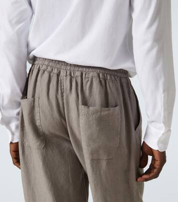 Pantalon Bonifacio en lin | Fedeli