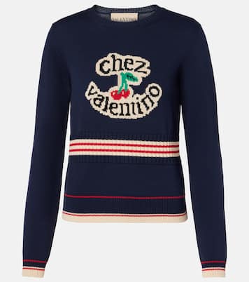 Chez Valentino cotton sweater | Valentino