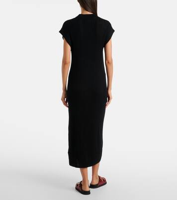 Cheston pointelle cotton midi dress  | Varley