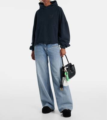 Plateau-Slippers Alaska aus Veloursleder | Balenciaga