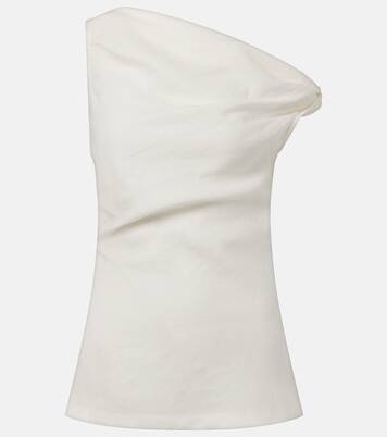 Asymmetrisches Top Suis aus Leinen | Faithfull