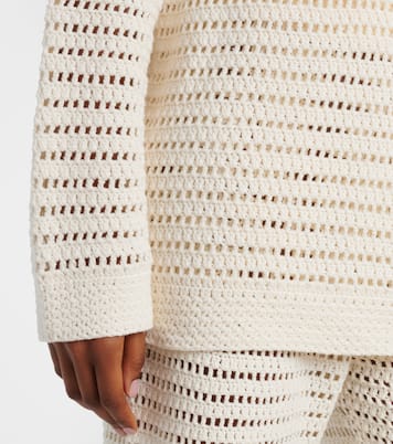 Pull Lucy en crochet de coton | Leset